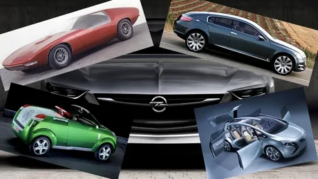 Conceptele Opel prezentate la ediţiile Salonului Auto Frankfurt de până acum