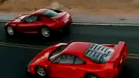 Ferrari F40 vs. Ferrari 599 GTB Fiorano