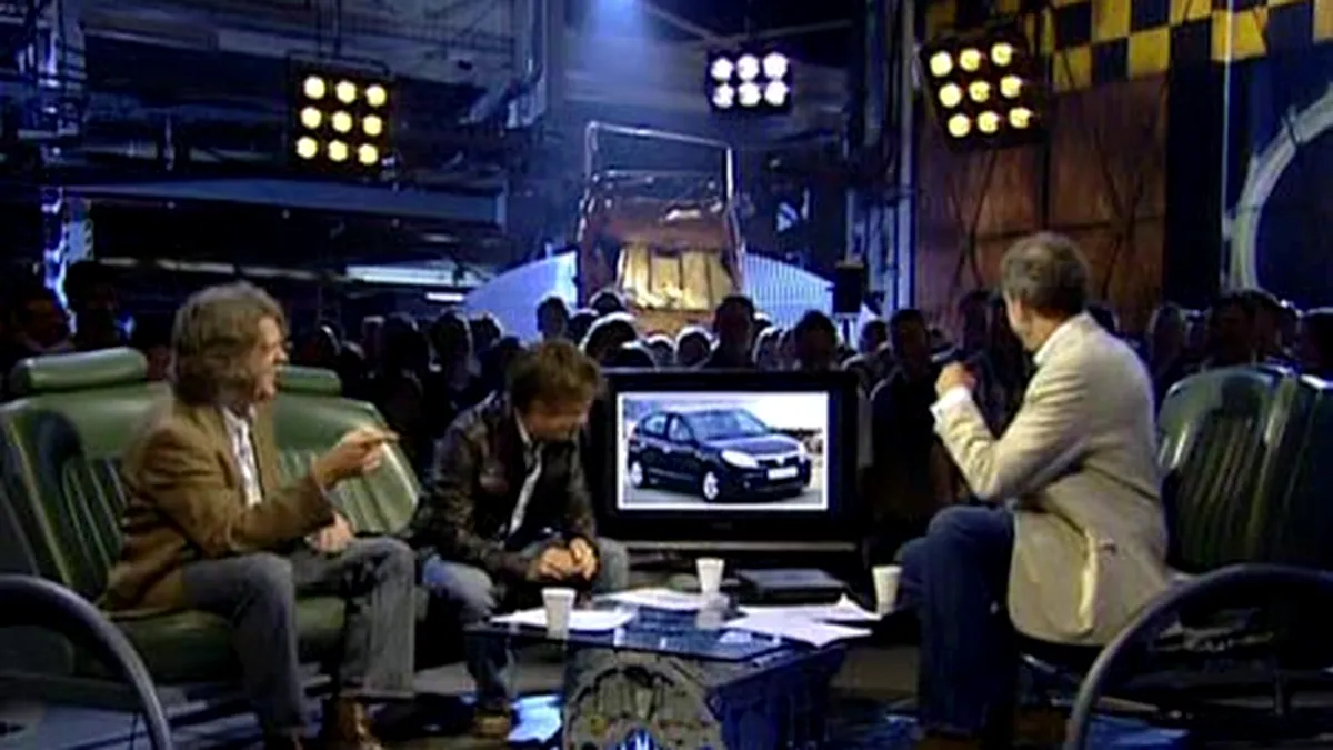 Dacia Sandero la Top Gear