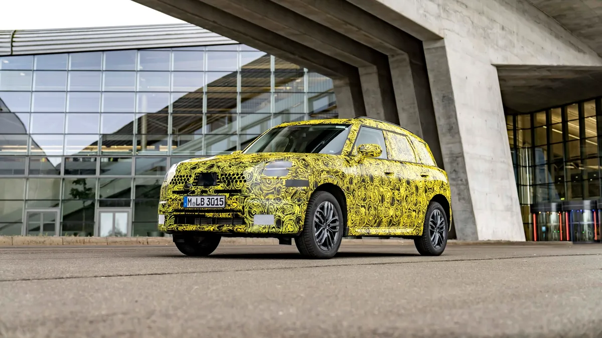 Noul Mini Countryman va fi primul model al producătorului fabricat în Germania