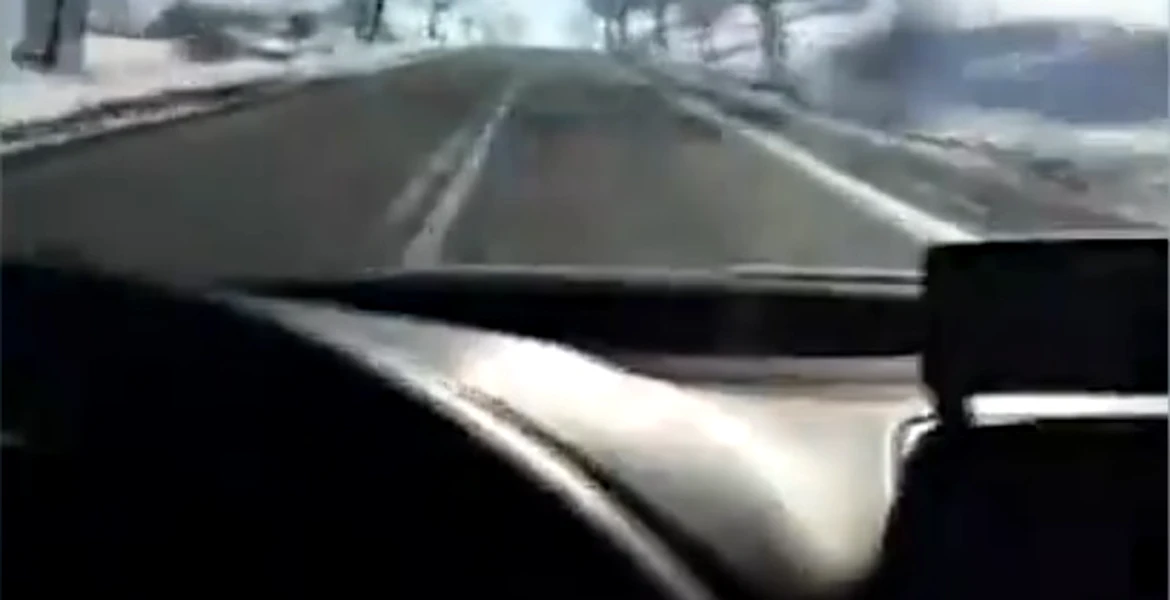 Un şofer a făcut un live pe Facebook în timp ce conducea cu 200 de km/oră – VIDEO
