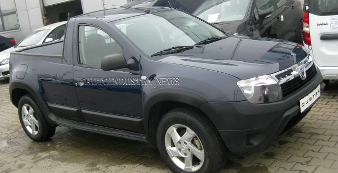 E reală: Dacia Duster pick-up, propunere pentru o utilitară Duster