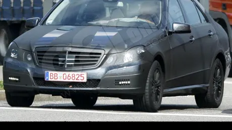 Mercedes E - Class cu ampatament alungit - poze spion