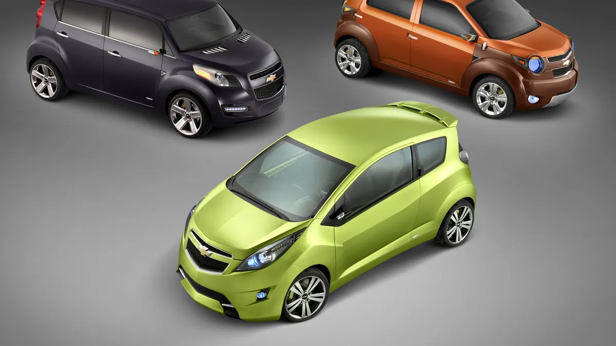 Chevrolet Beat, Groove şi Trax - concepte