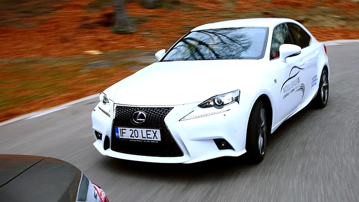 Testat în România: Lexus IS 300h. Achtung, hybrid-ninja attack!