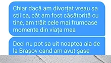 BANCUL de luni | „Cât am fost căsătorită cu tine, am trăit cele mai frumoase momente din viaţa mea”