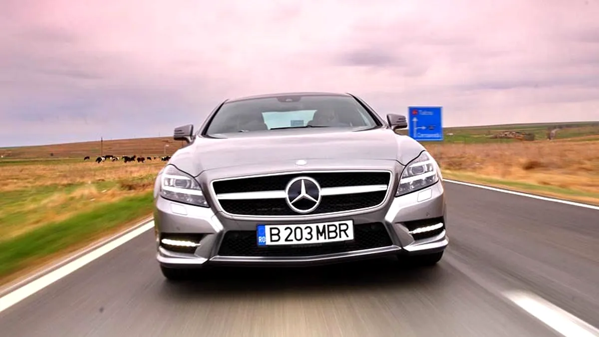 Am testat Mercedes-Benz CLS 350 CDI Blue EFFICIENCY