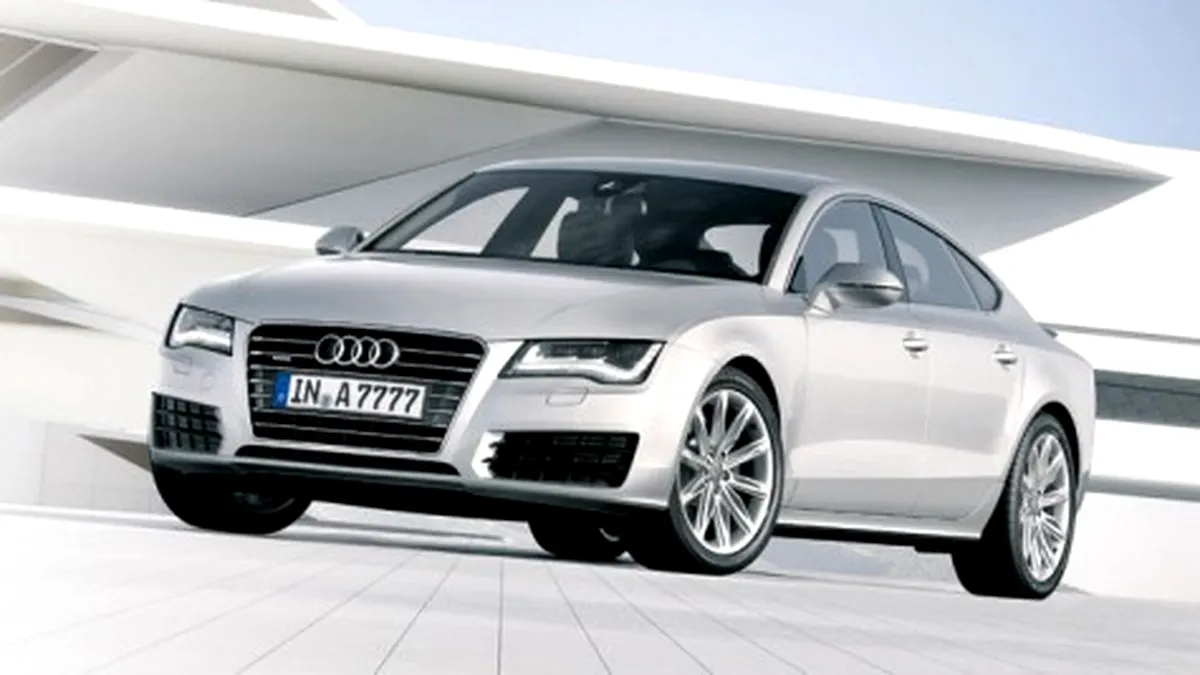 Audi A7 – primele imagini reale