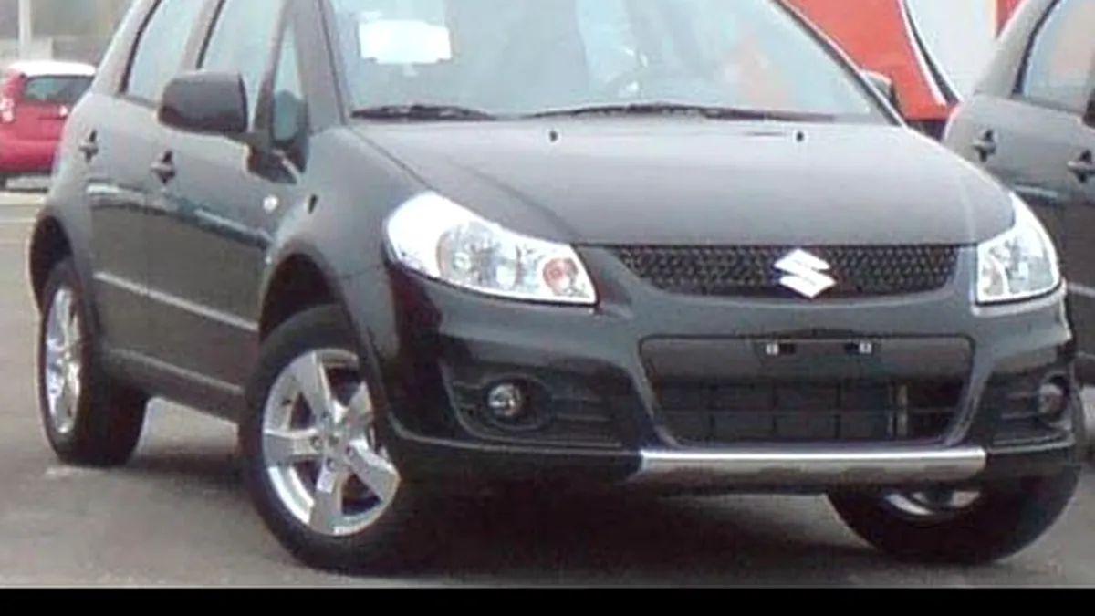 Suzuki SX4 facelift - poze spion