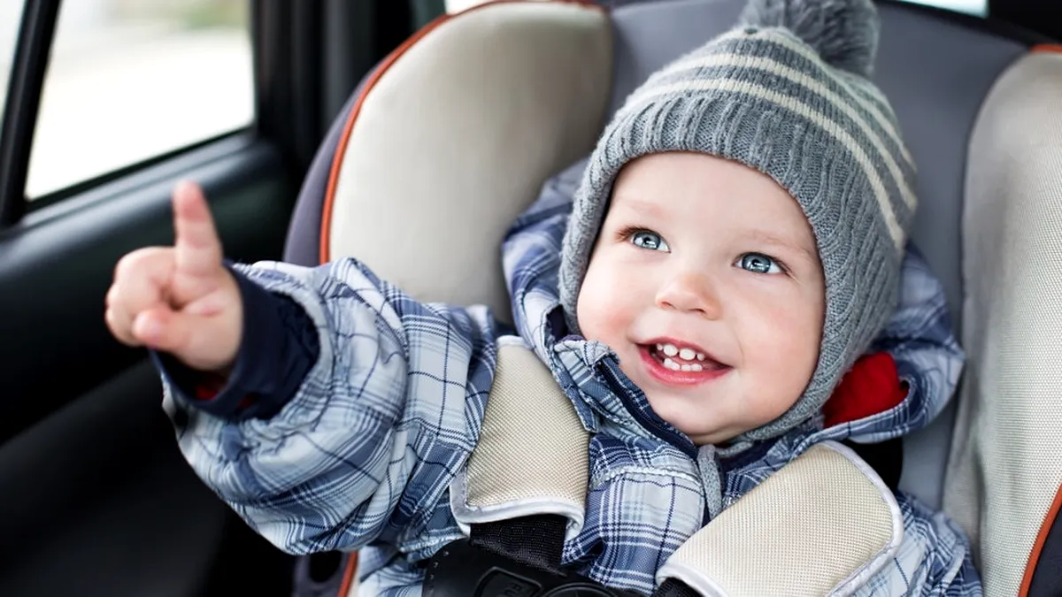 Top 5 greșeli pe care le faci când îți transporți copilul cu mașina