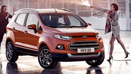 Primele imagini cu versiunea europeană Ford EcoSport, rivalul lui Juke şi Mokka