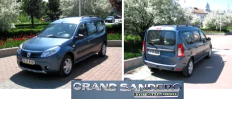 Dacia Grand Sandero Hybrid Utility Vehicle