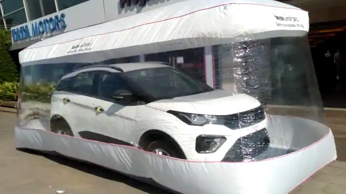 Producătorul auto care capsulează mașinile ca protecție împotriva COVID-19