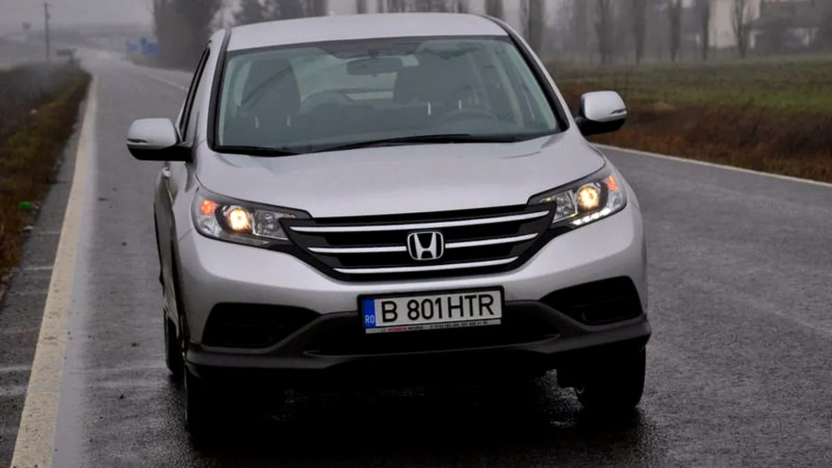 TEST Honda CR-V 4x2 120 CP. Ce îţi poate oferi un SUV echipat „normal”?