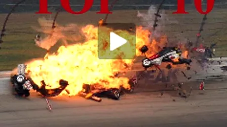 Top 10 - cele mai grave accidente din NASCAR