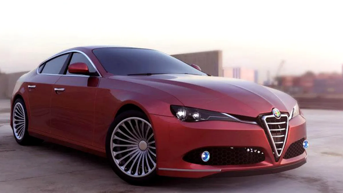 Alfa Romeo 169 concept, imaginat de Pawel Zarecki