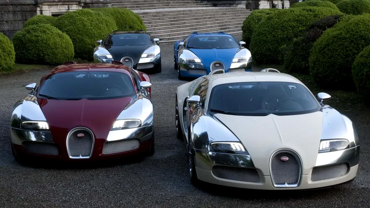 Bugatti Veyron Centenaire Editions