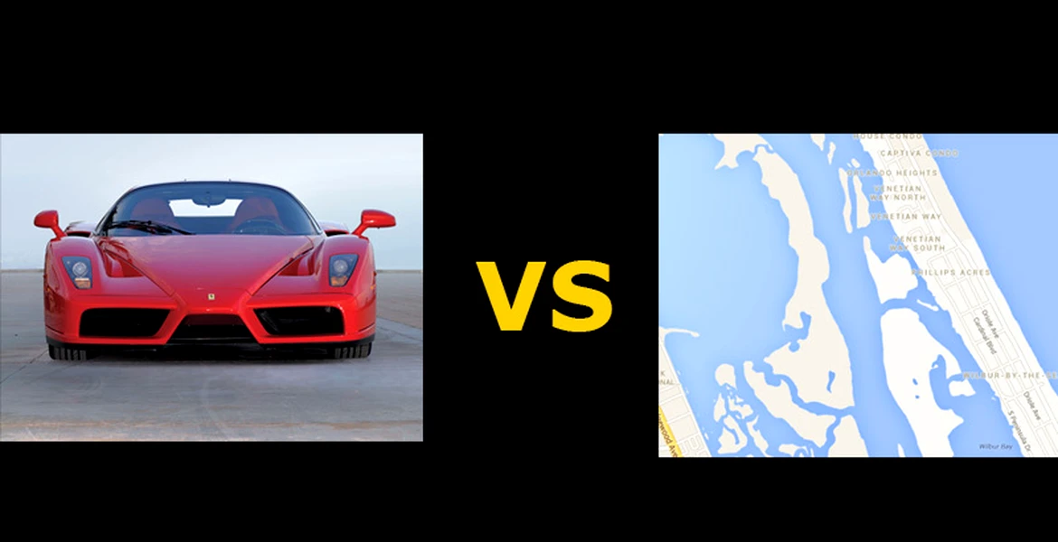 Anunţul auto al deceniului: ”dau o insulă pentru un Ferrari”!