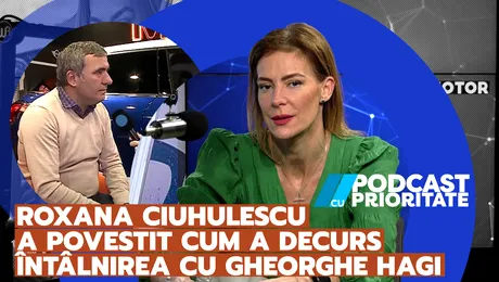 Roxana Ciuhulescu a povestit cum a decurs întâlnirea cu Gheorghe Hagi