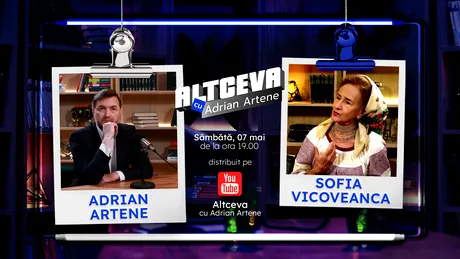 Sofia Vicoveanca invitată la podcastul ALTCEVA cu Adrian Artene