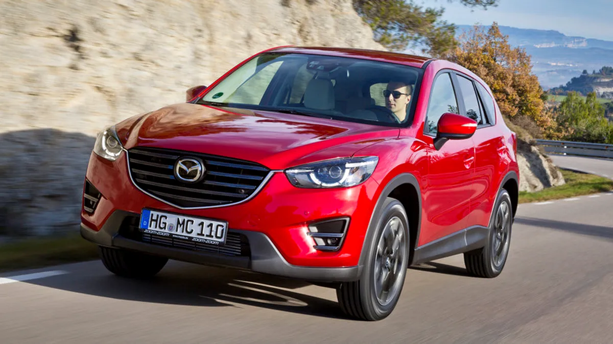 TEST în premieră cu Mazda CX-5 facelift (2015)