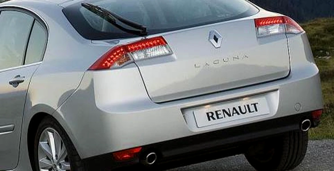 Renault Laguna – scăderea producţiei