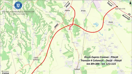 A fost semnat contractul pe ultimul tronson al drumului expres DX12 Craiova - Pitești