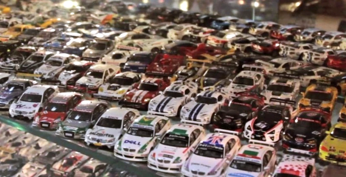 VIDEO: Omul cu cea mai mare colecţie de maşinuţe de jucărie din lume
