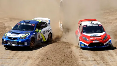 Ford Fiesta vs Subaru Impreza WRX STI la X Games