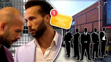 Mesajul trimis de Andrew Tate, din pușcărie, pentru bodyguarzii români care îi păzesc fortăreața din Pipera. Influencerul milionar nu pare optimist