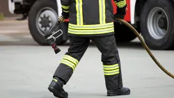 Incendiu auto pe Șoseaua București din Giurgiu