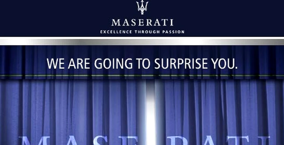 Marea surpriză oferită de Maserati la Paris
