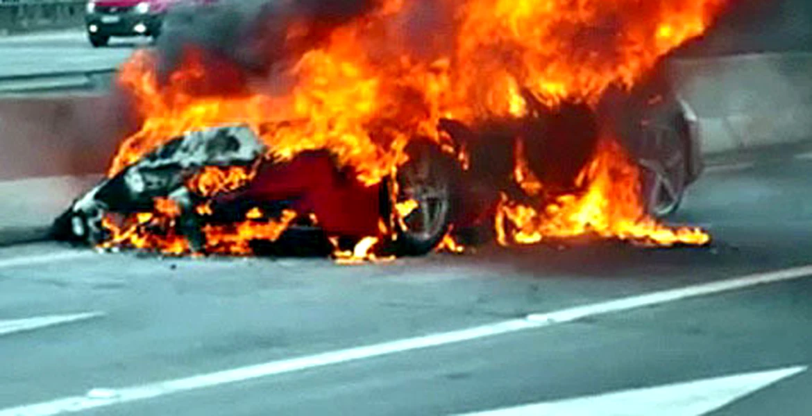 Incendiu: Ferrari 458 Italia