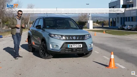 Suzuki Vitara la testul elanului. Cât de sigur este concurentul Daciei Duster - VIDEO