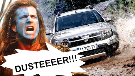 Dacia Duster câştigă titlul MAŞINA ANULUI! În Scoţia...