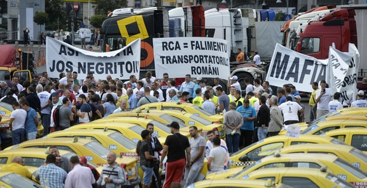 Transportatorii vor bloca centrul Capitalei: 5.000 de autovehicule vin în Piaţa Victoriei