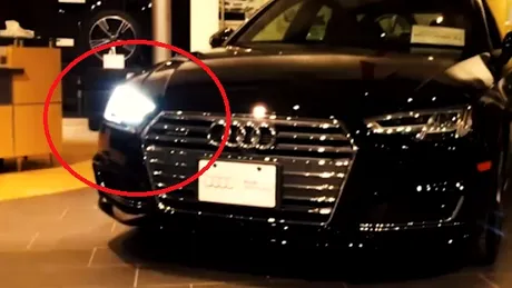 De ce unele maşini semnalizează cu un far stins - VIDEO 