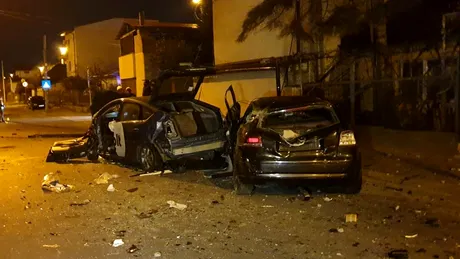 Accident grav în București: Unul dintre șoferi consumase alcool