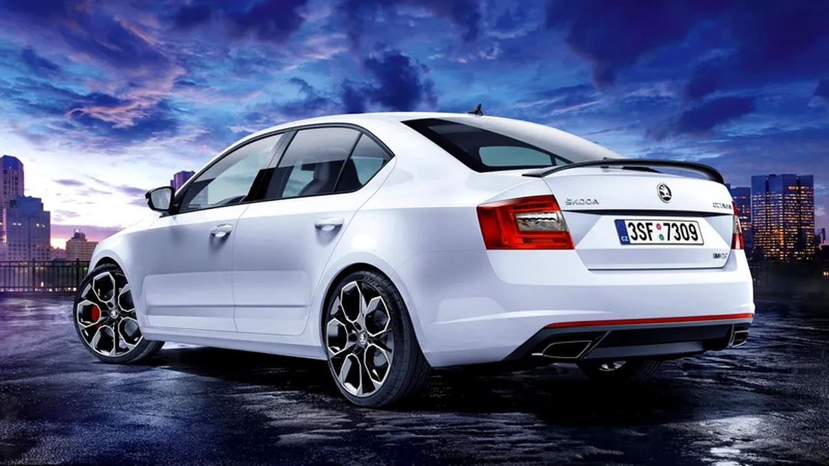 Skoda Octavia RS 230 - mai multă putere pentru berlina sportivă din Cehia