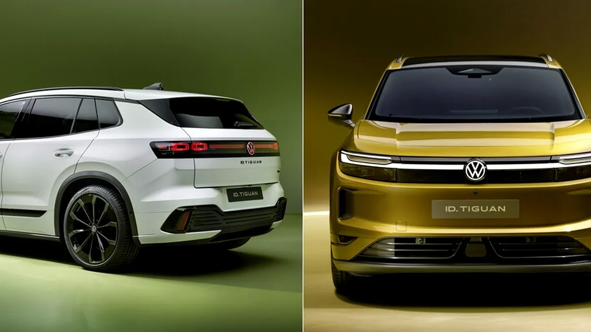Volkswagen a prezentat noul ID. Tiguan. SUV-ul electric care înlocuiește ID.4 și ID.5 promite până la 600 km autonomie