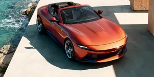 Foto | Ferrari a prezentat Amalfi Spider, versiunea decapotabilă a celui mai ieftin model din gama italienilor