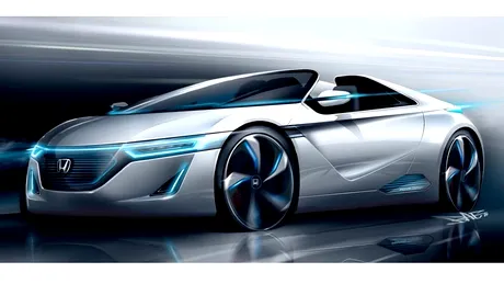 Honda Small Sports EV Concept - reîncarnarea micului roadster CRX?