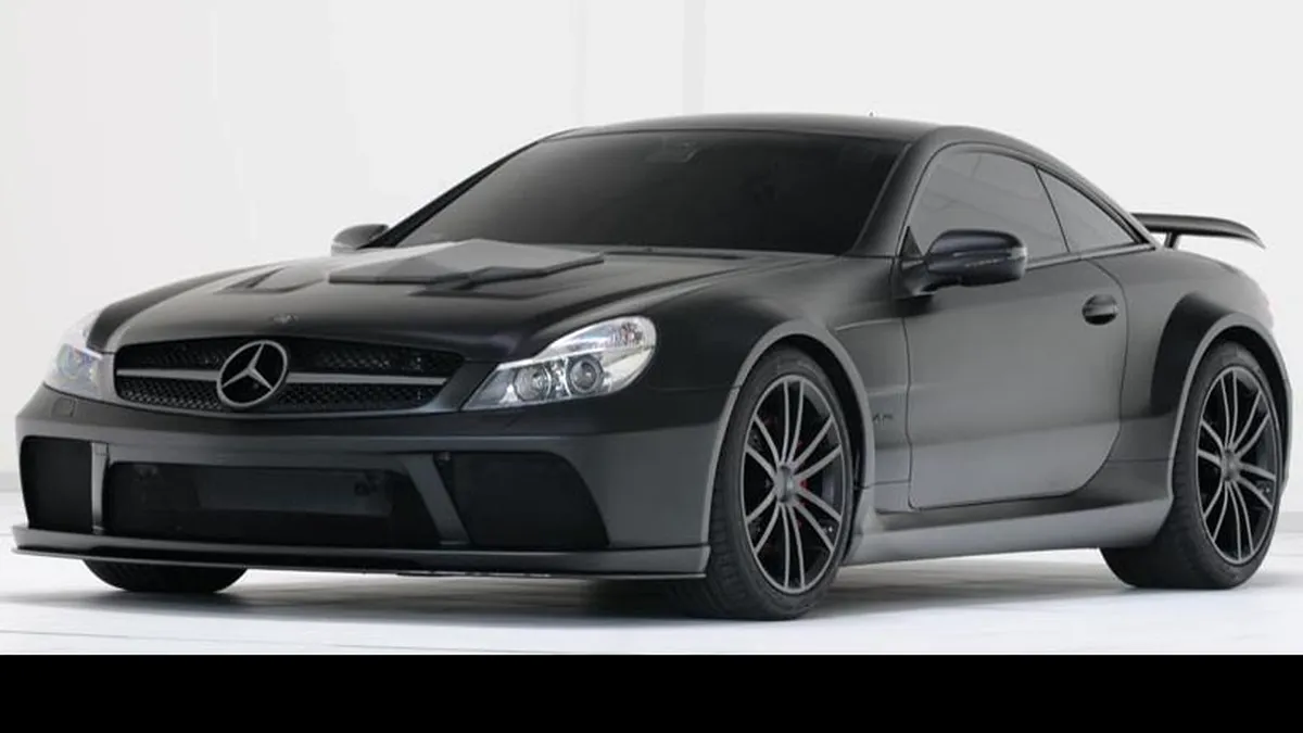 Unicat: Mercedes SL 65 AMG Black Series tunat de Brabus