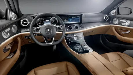 GALERIE FOTO. Primele imagini oficiale cu interiorul modelului Mercedes-Benz E-Class 2017 
