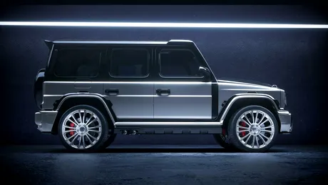 Un tuner român transformă radical un Mercedes-Benz Clasa G