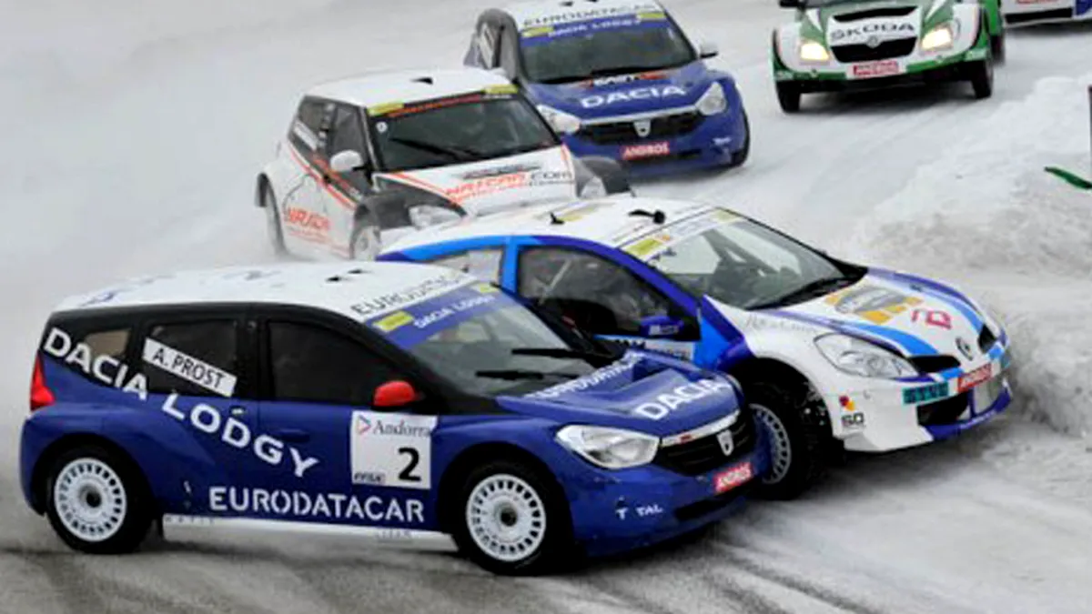 Prima victorie pentru Dacia Lodgy, alături de Alain Prost