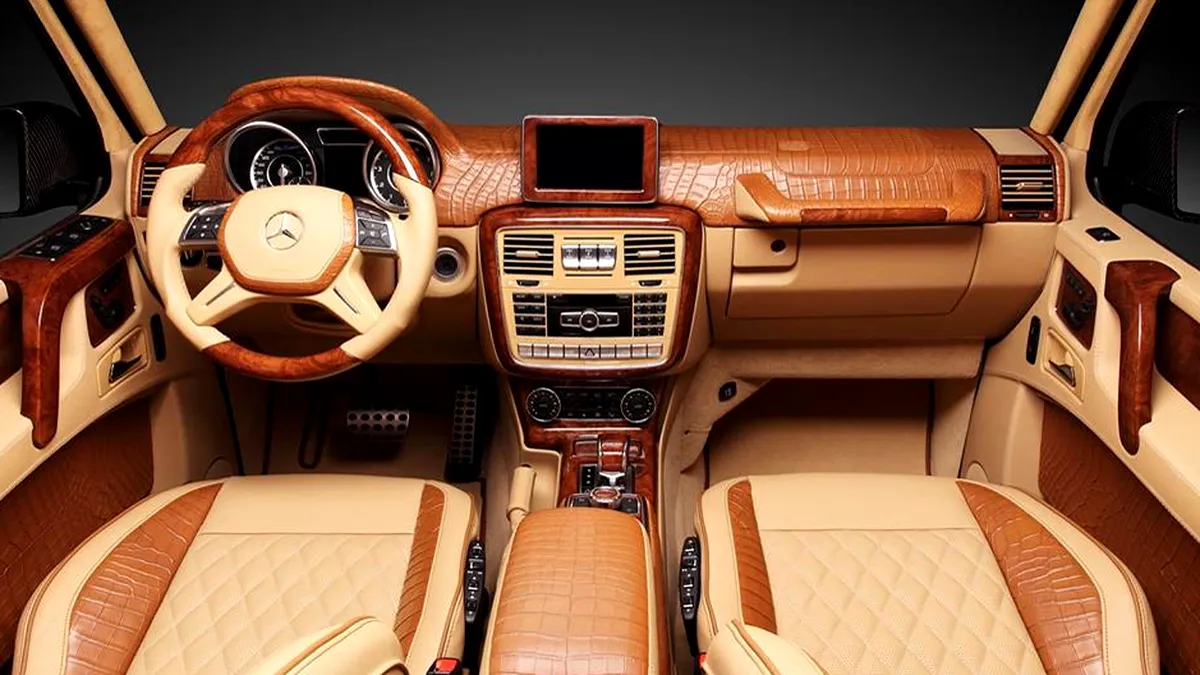Tuning: Mercedes-Benz G 65 AMG, cu interior din piele de crocodil