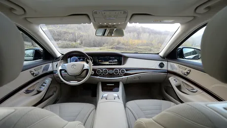 Test în România cu noul Mercedes-Benz S-Class. Maiestatea Sa
