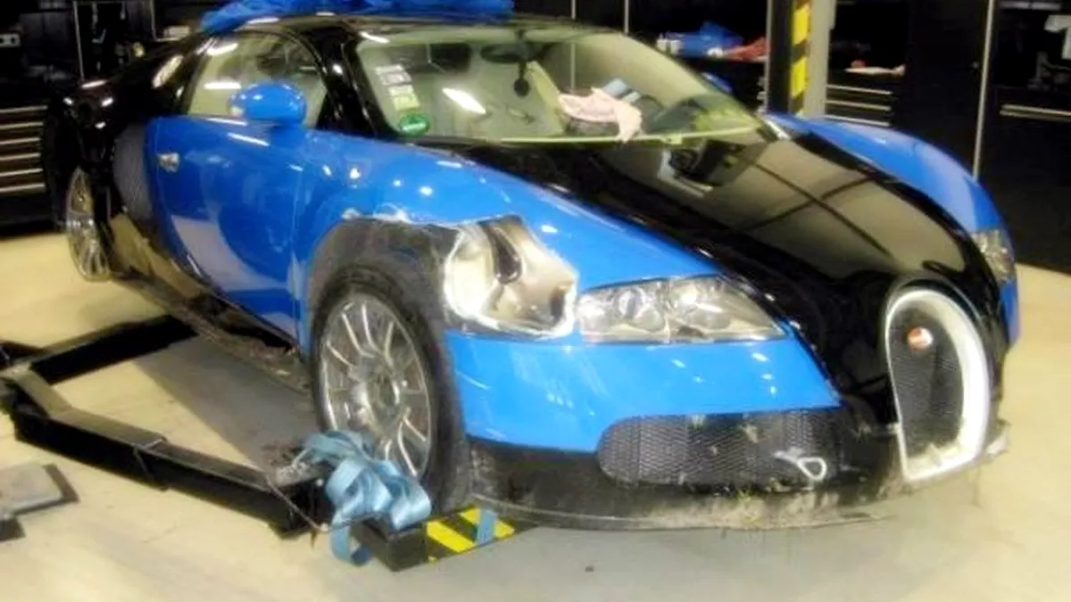 Bugatti Veyron, în original, la un preţ de doar 210.000 €? Desigur!*