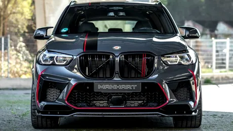 Pachet de tuning pentru BMW X5 M: 105 CP în plus oferiți de Manhart